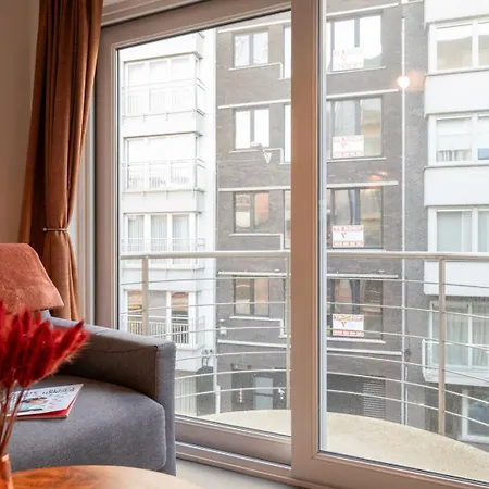 Appartement Bright, Calm & Stylish With Balcony Ostende